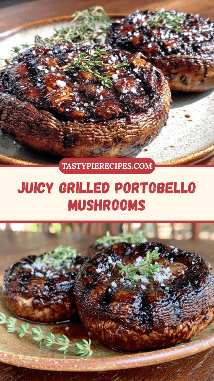 grilled portobello mushrooms recipe