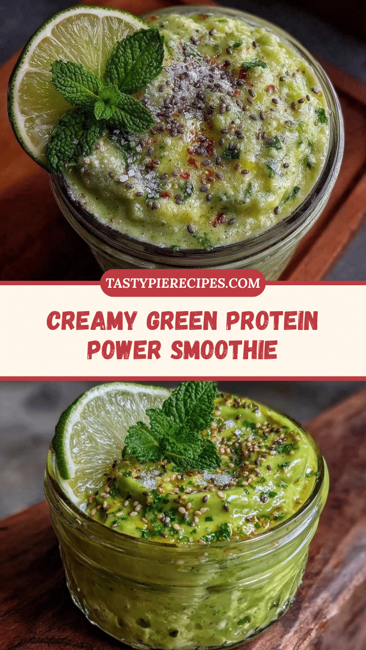 healthy green protein smoothie recipe