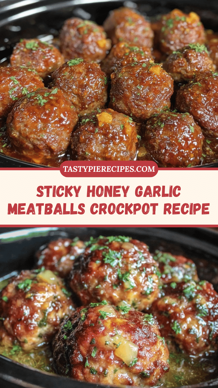 honey garlic meatballs crockpot recipe recipe