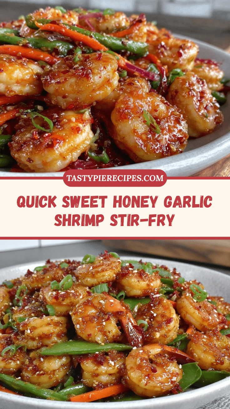 honey garlic shrimp stir-fry recipe