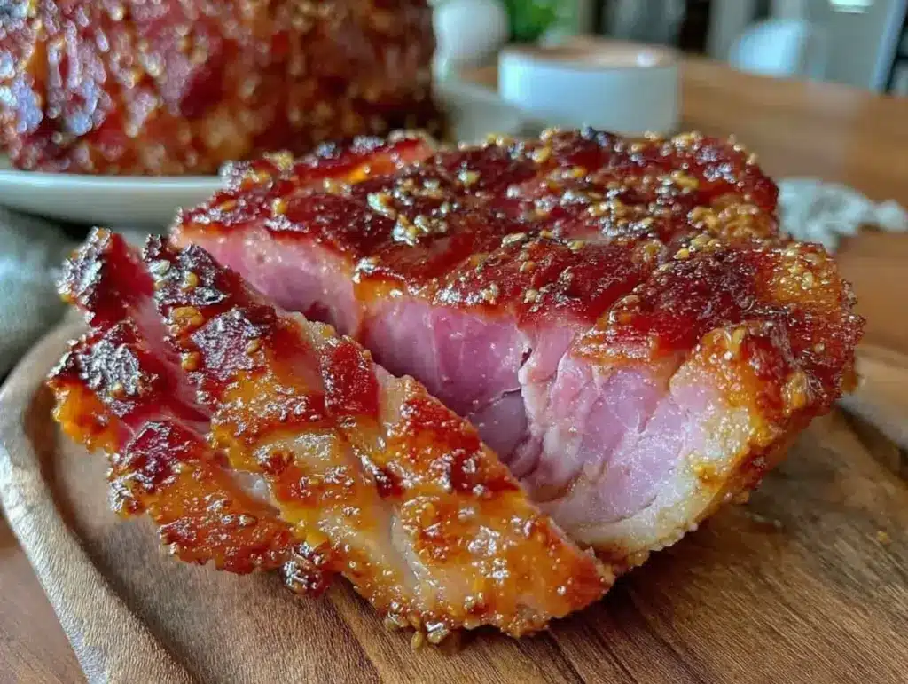 honey glazed ham - featured image