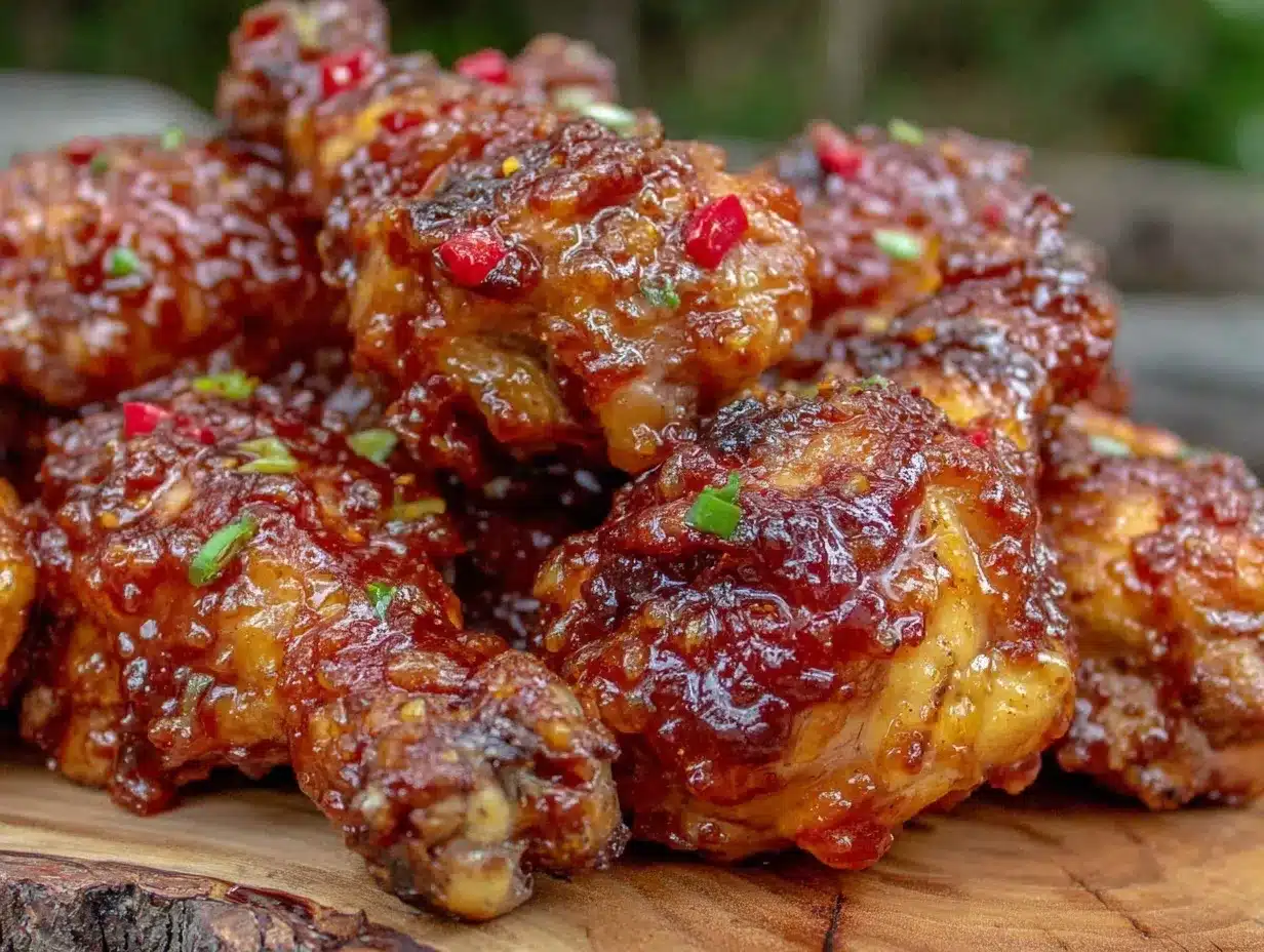 honey sriracha glazed chicken drumsticks preparation steps