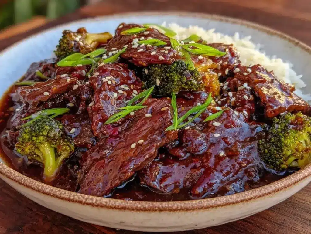 Instant Pot Mongolian Beef - featured image