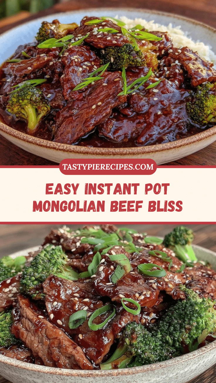 Instant Pot Mongolian Beef recipe