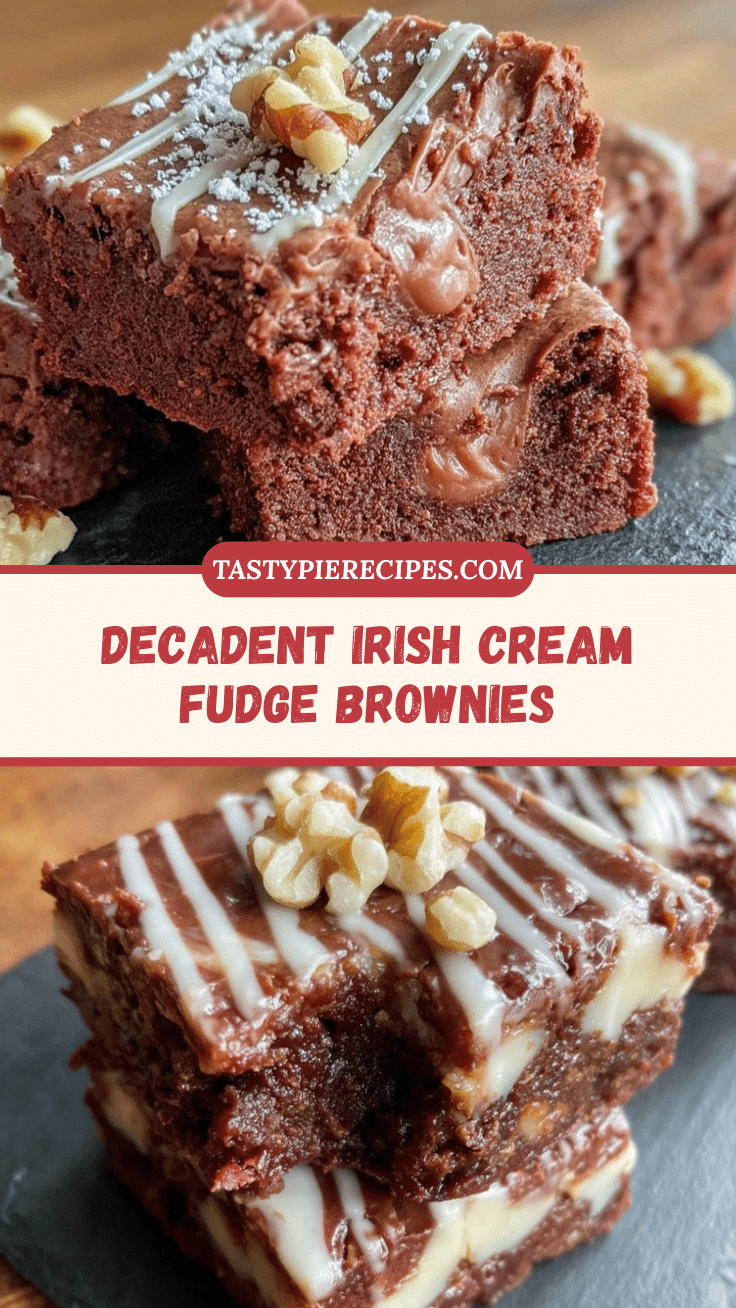 irish cream brownies recipe