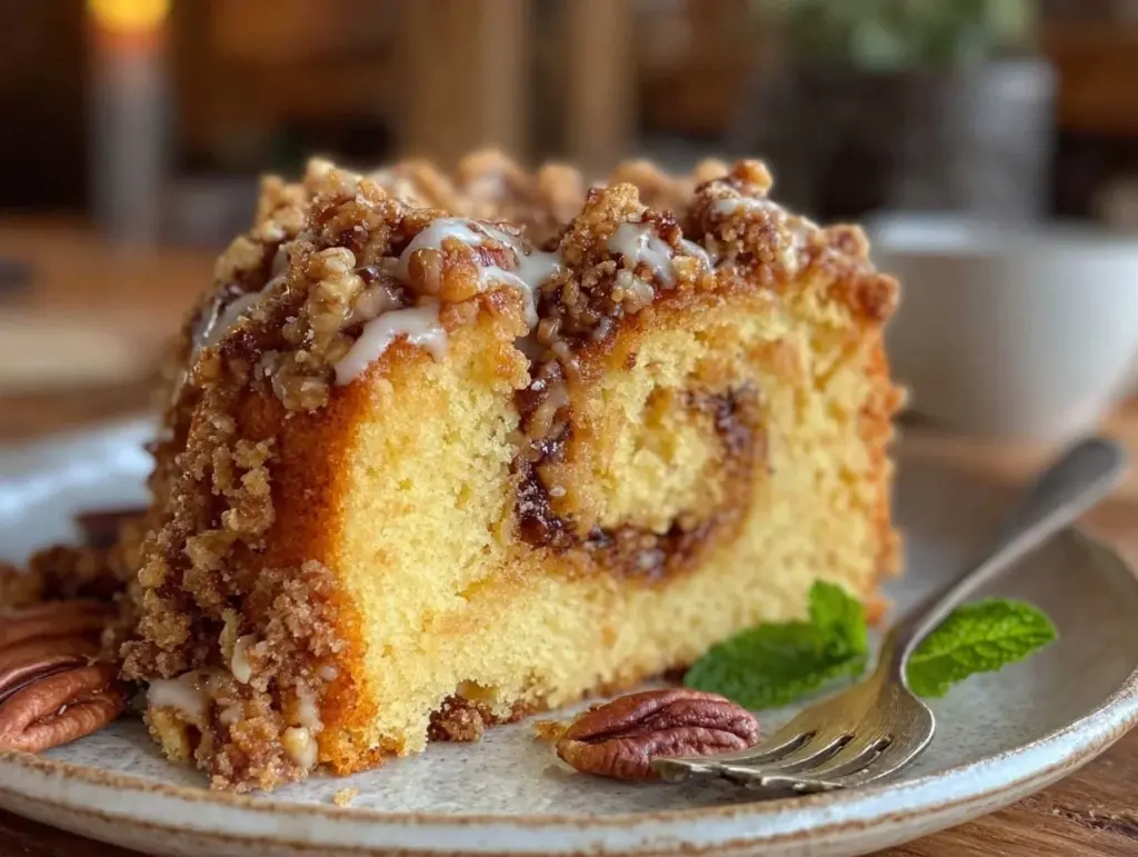Irish Cream Coffee Cake - featured image