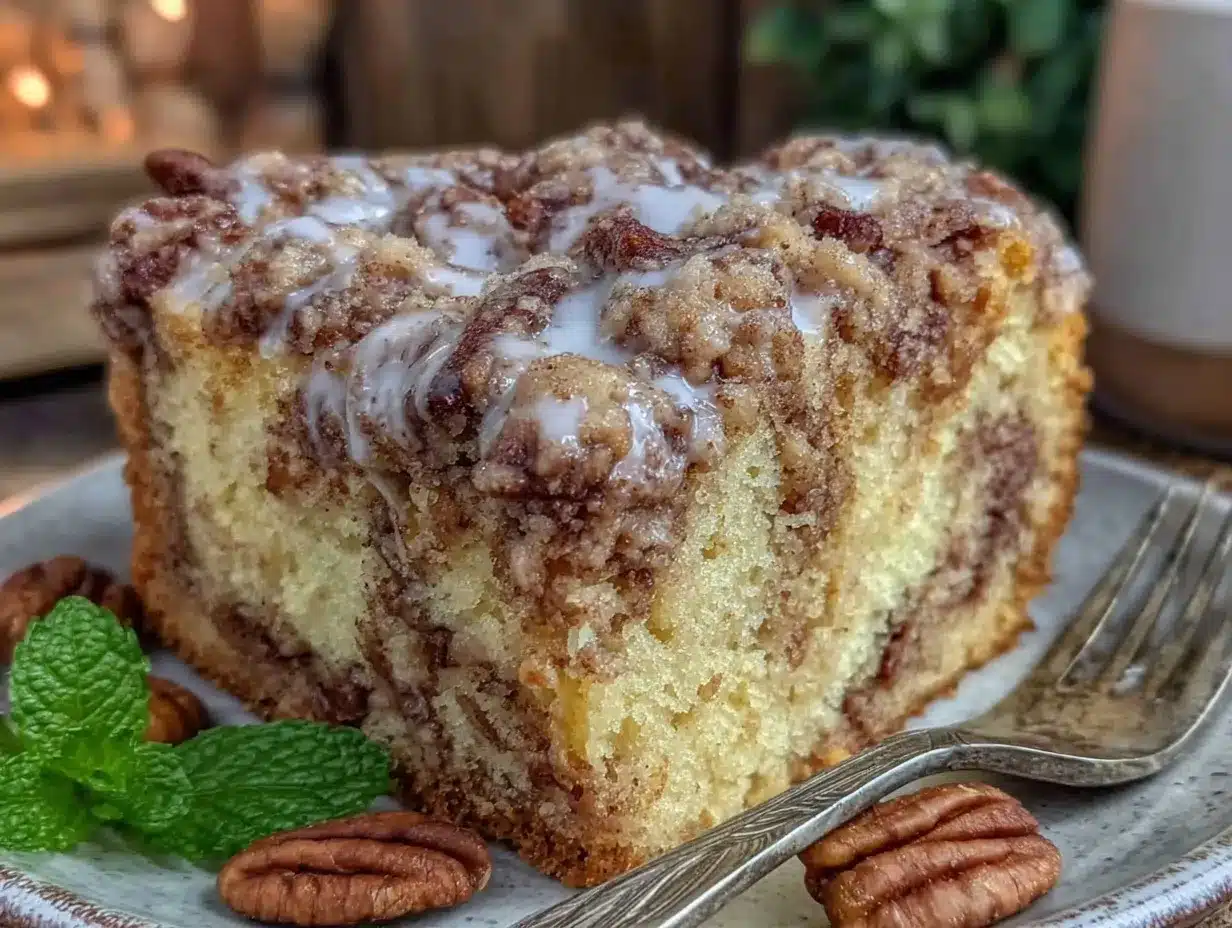 Irish Cream Coffee Cake preparation steps