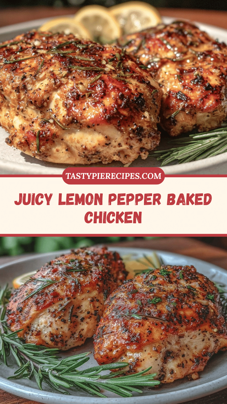 lemon pepper baked chicken breast recipe