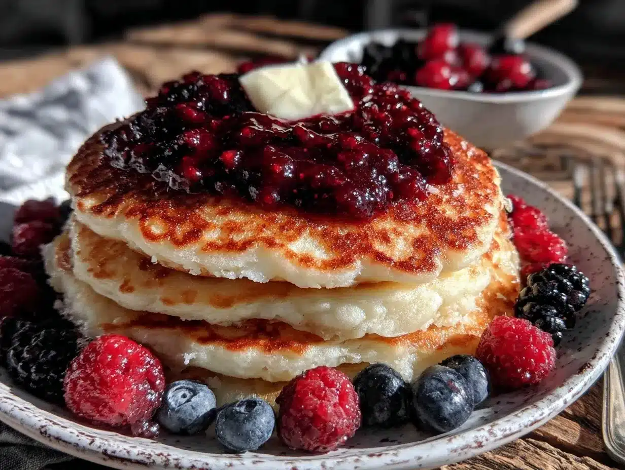 lemon ricotta pancakes preparation steps