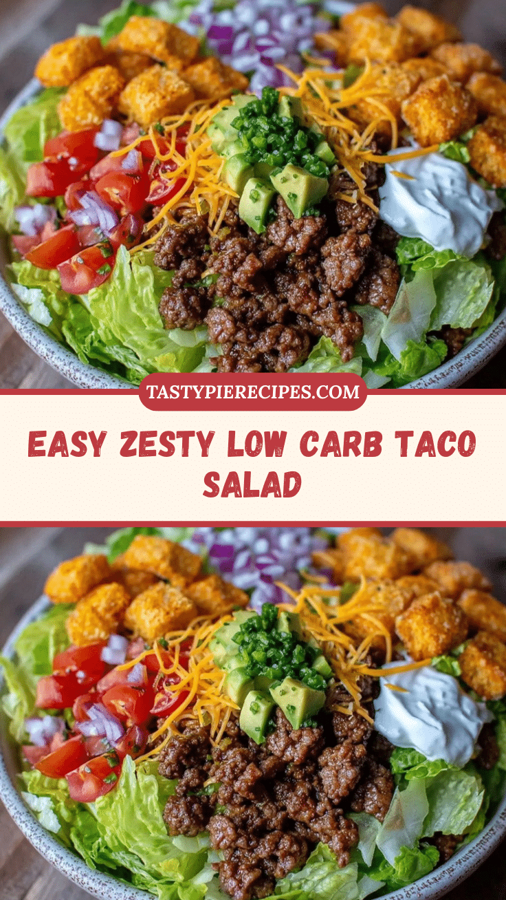 low carb taco salad recipe
