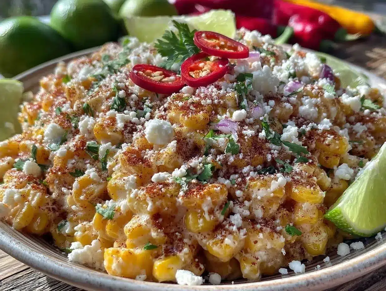 mexican street corn salad preparation steps
