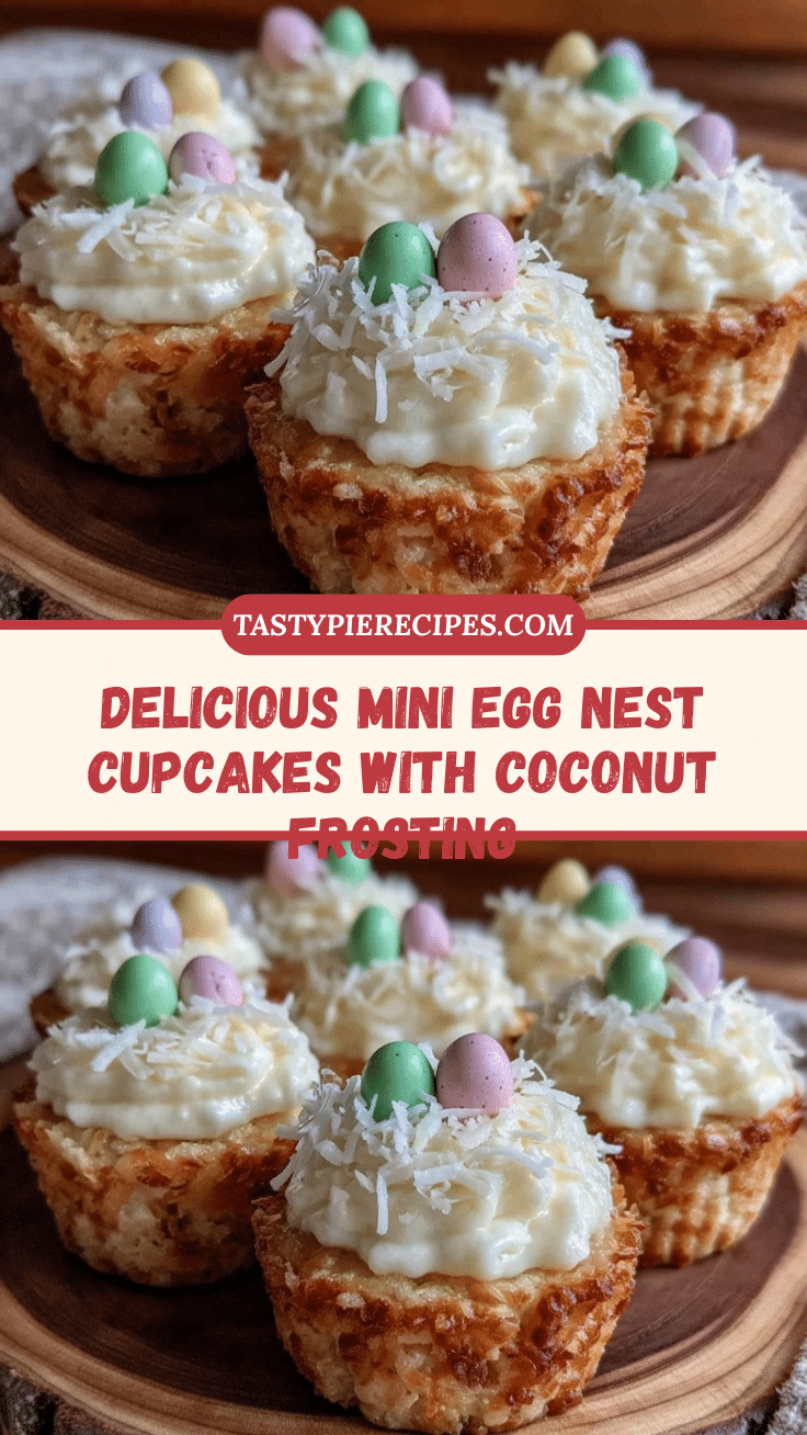 mini egg nest cupcakes recipe