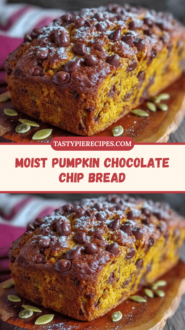 moist pumpkin chocolate chip bread recipe