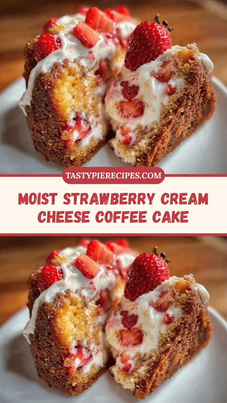 moist strawberry cream cheese coffee cake recipe