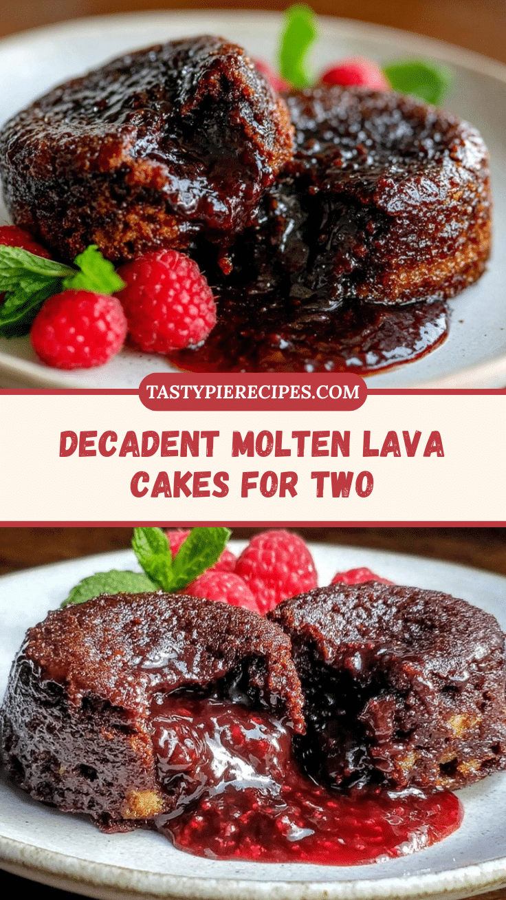 molten lava cakes for two recipe