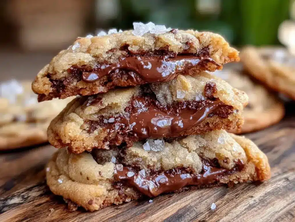 Nutella stuffed cookies - featured image