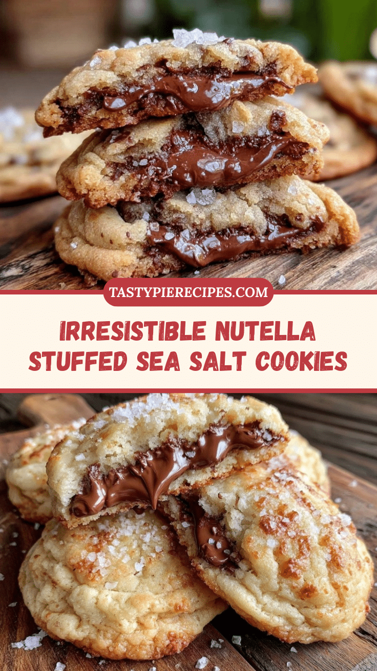 Nutella stuffed cookies recipe