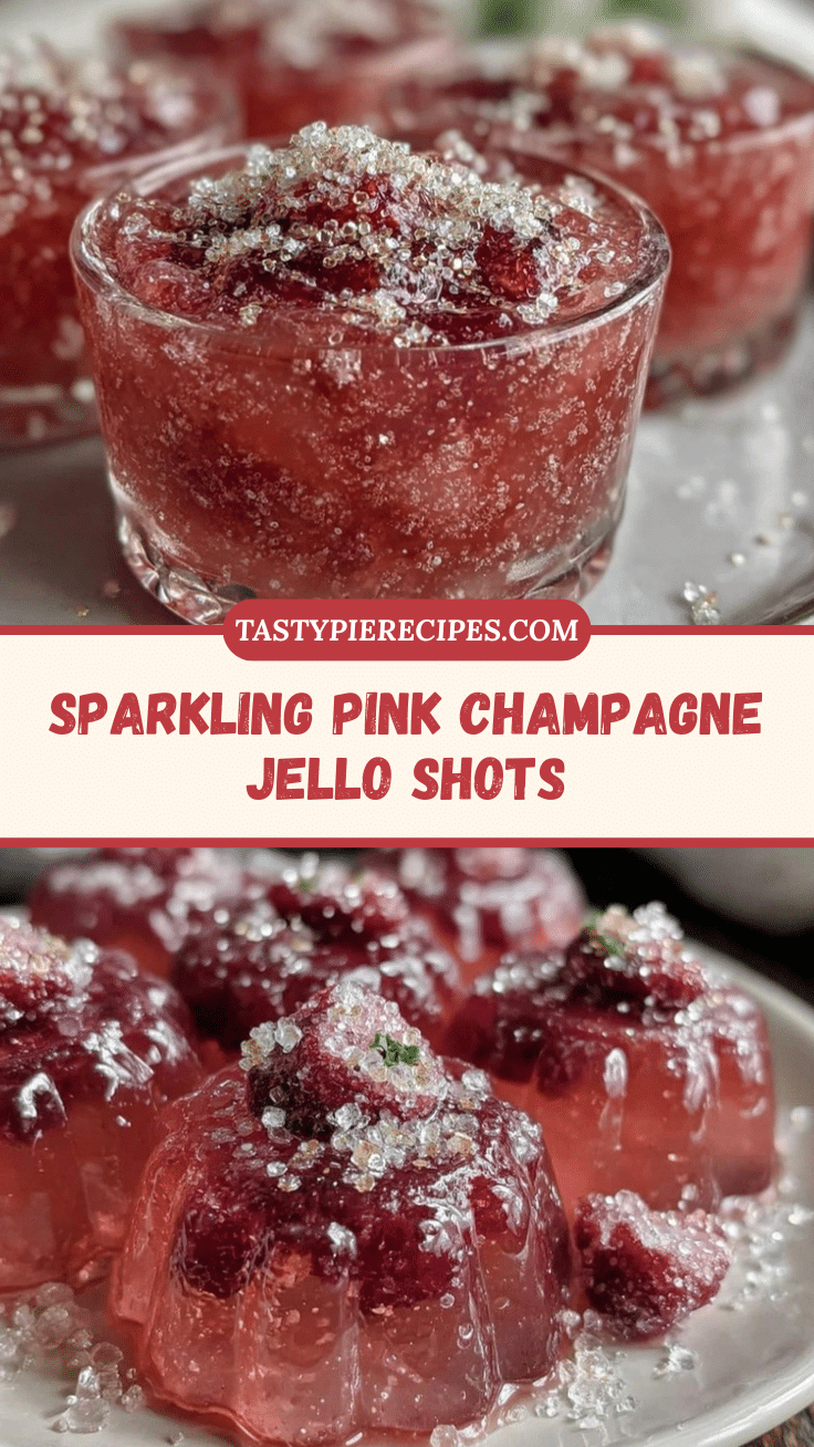 pink champagne jello shots recipe