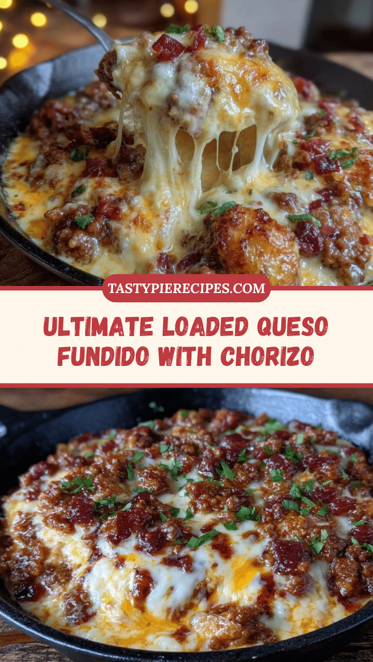 queso fundido with chorizo recipe