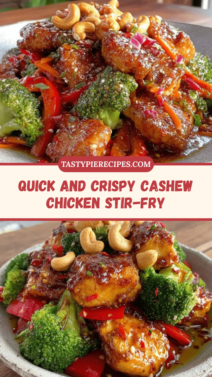 quick cashew chicken stir-fry recipe