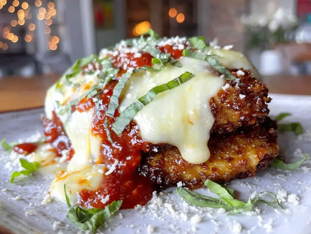 quick crispy chicken parmesan - featured image