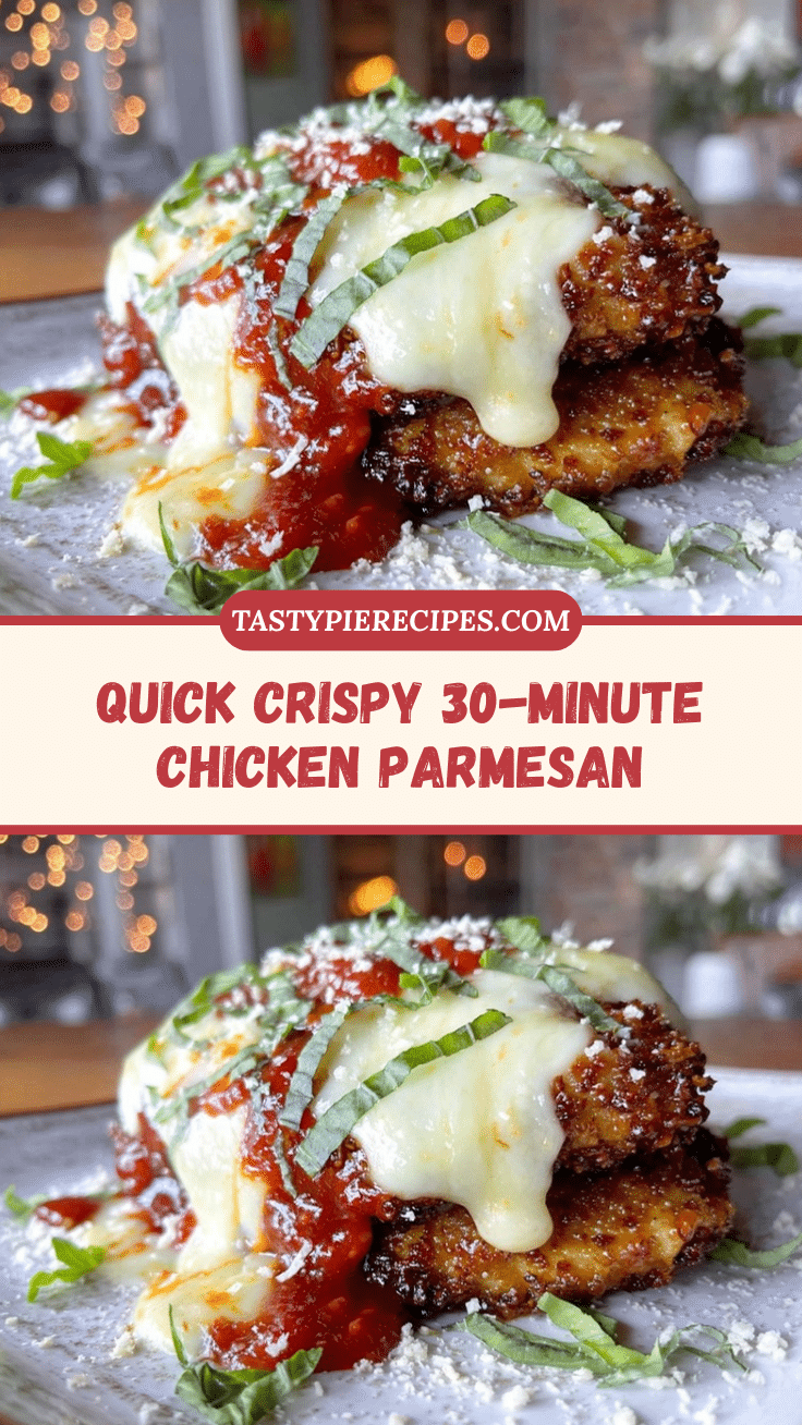 quick crispy chicken parmesan recipe