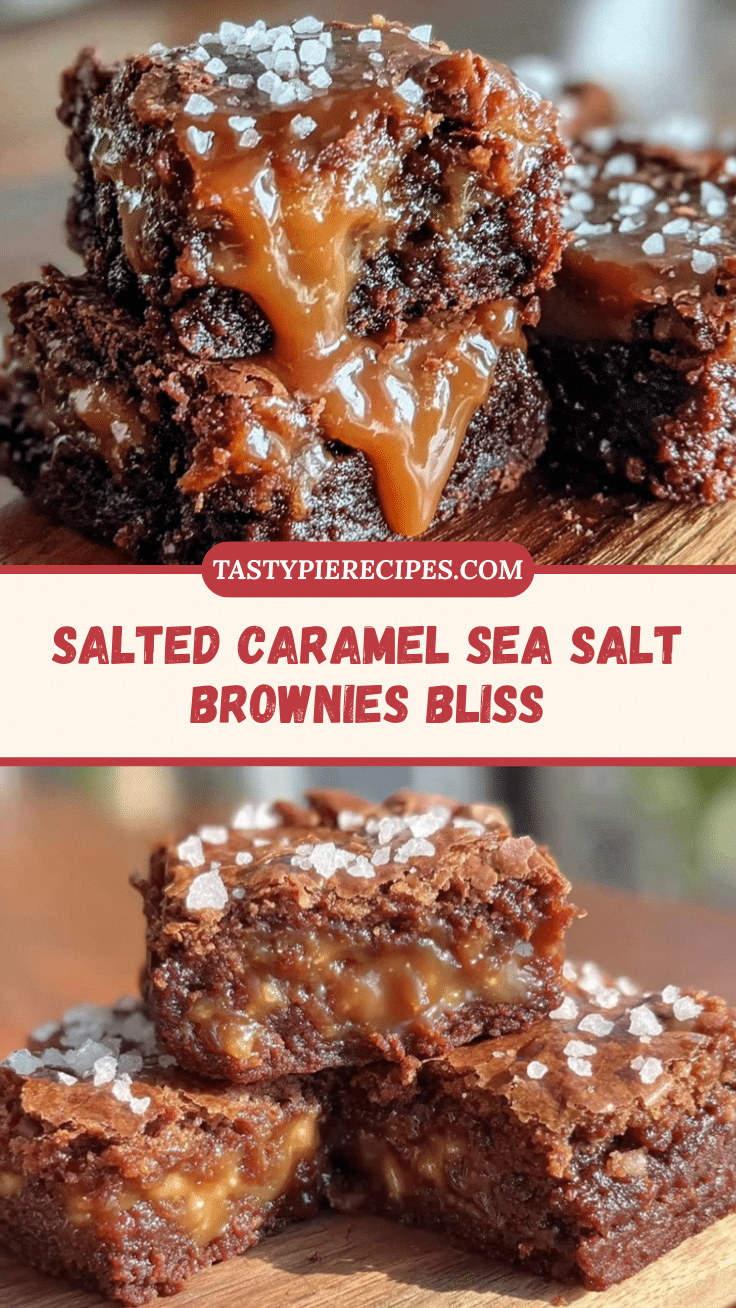 salted caramel brownies recipe