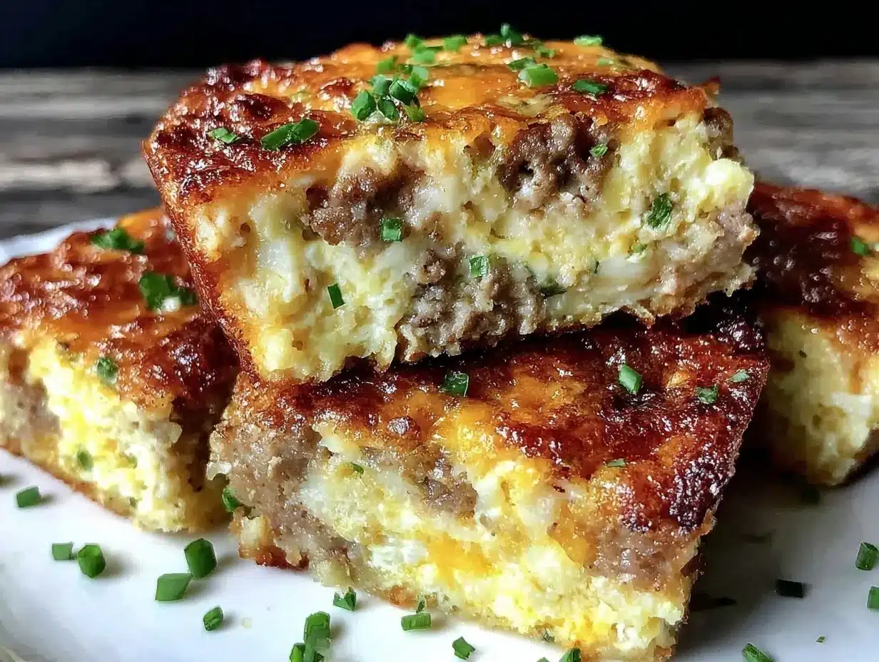 sausage egg and cheese breakfast casserole preparation steps