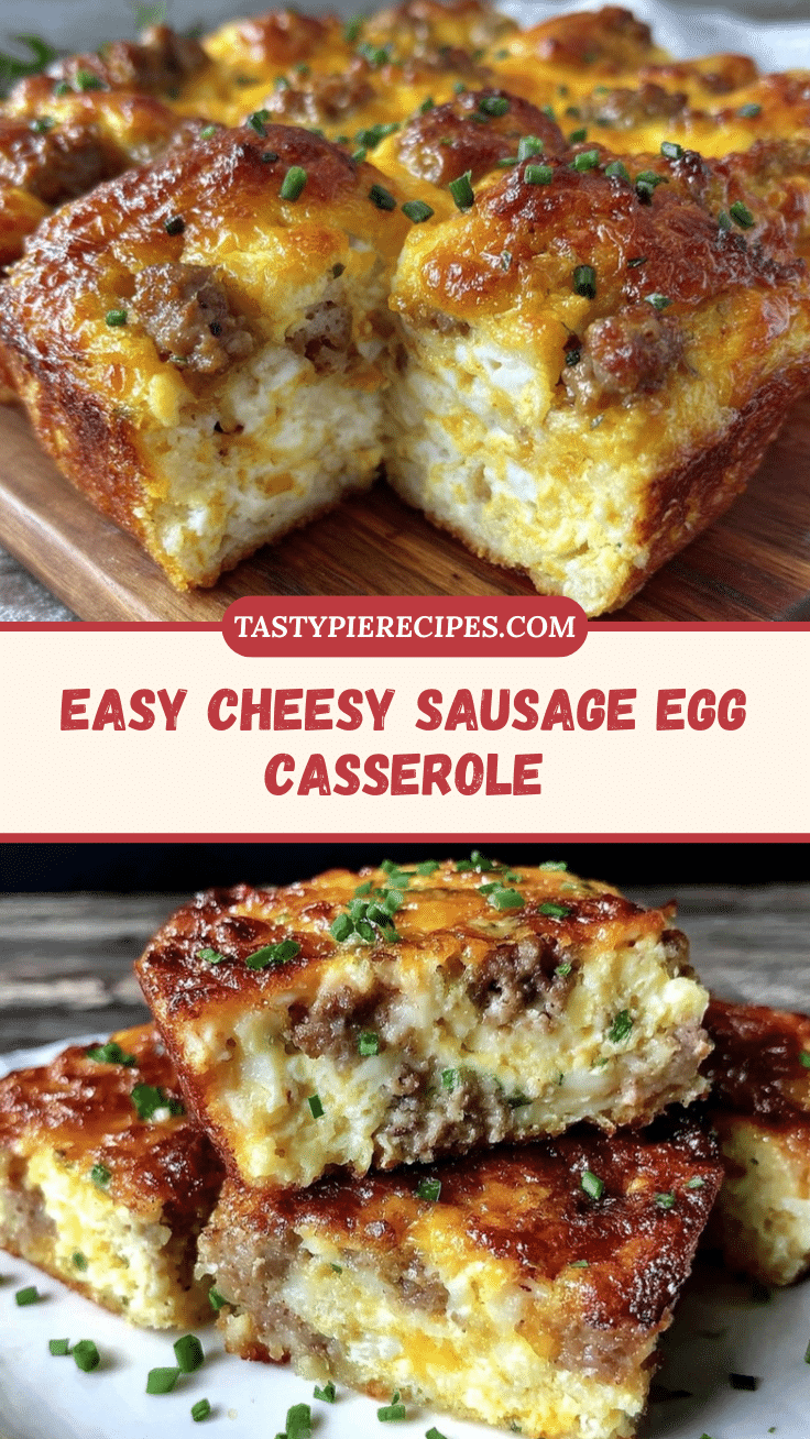 sausage egg and cheese breakfast casserole recipe