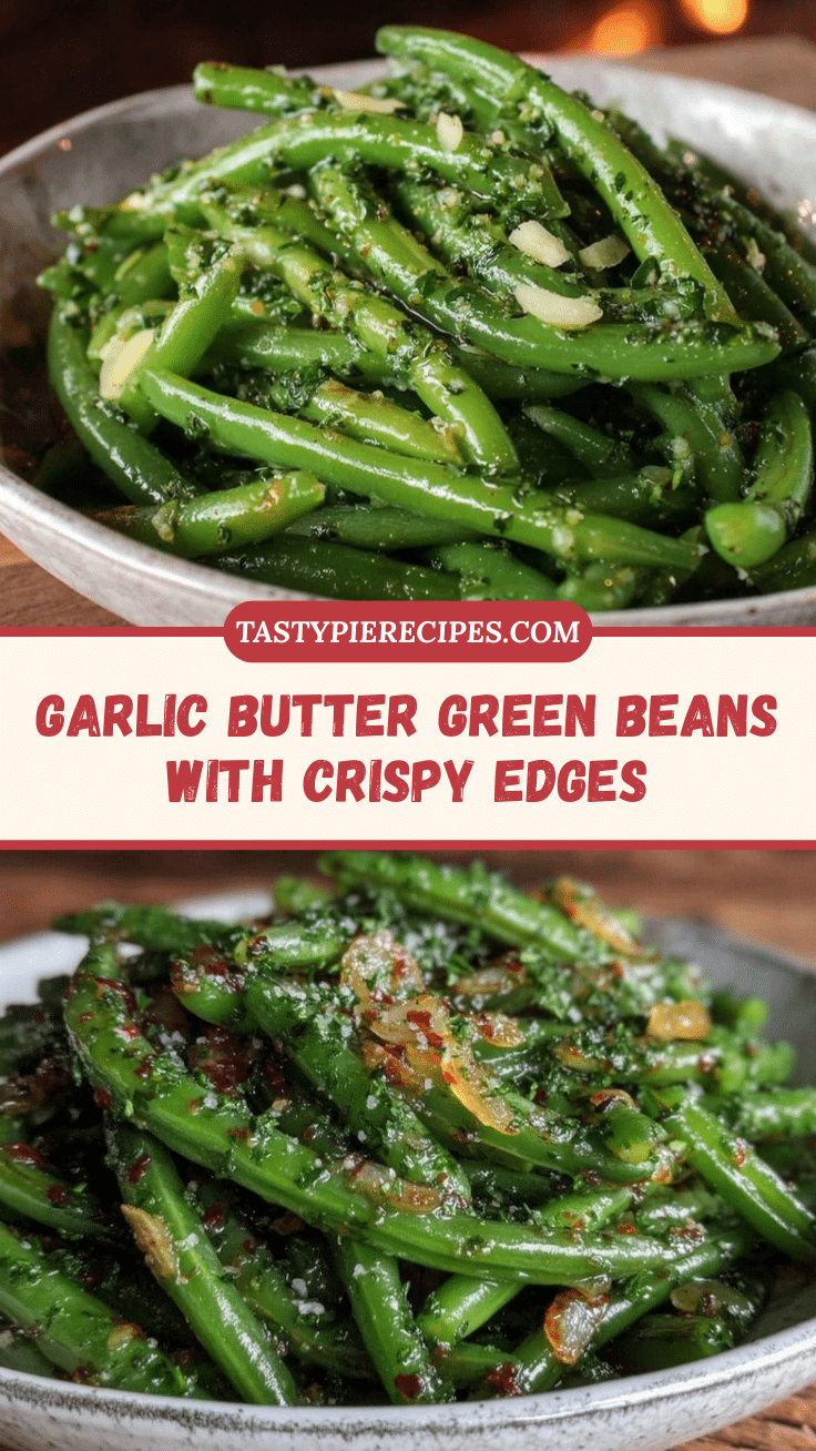 savory garlic butter green beans recipe