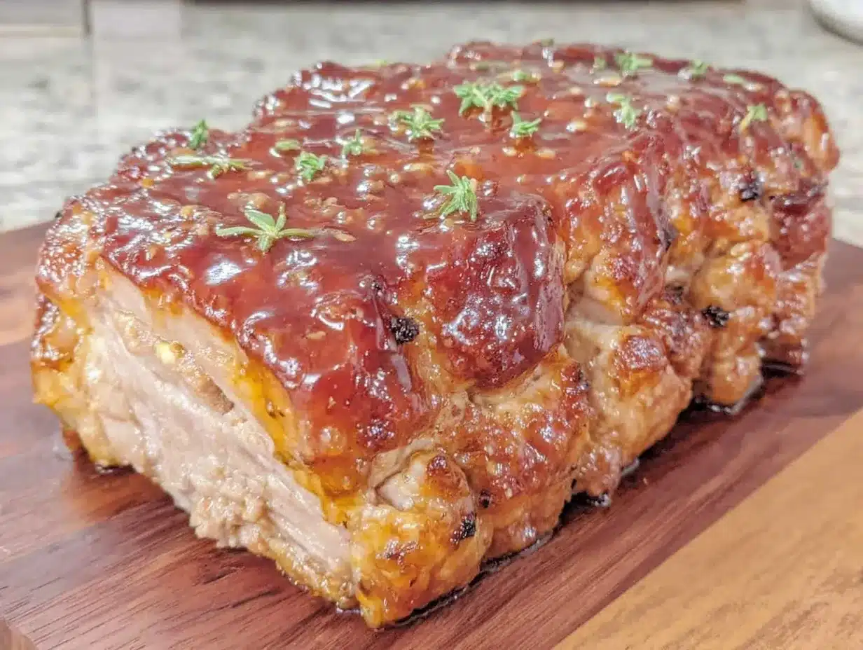 savory glazed pork loin preparation steps