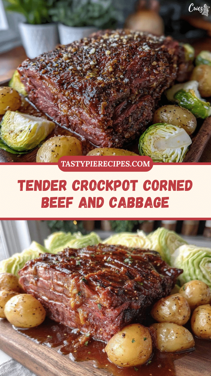 tender crockpot corned beef and cabbage recipe