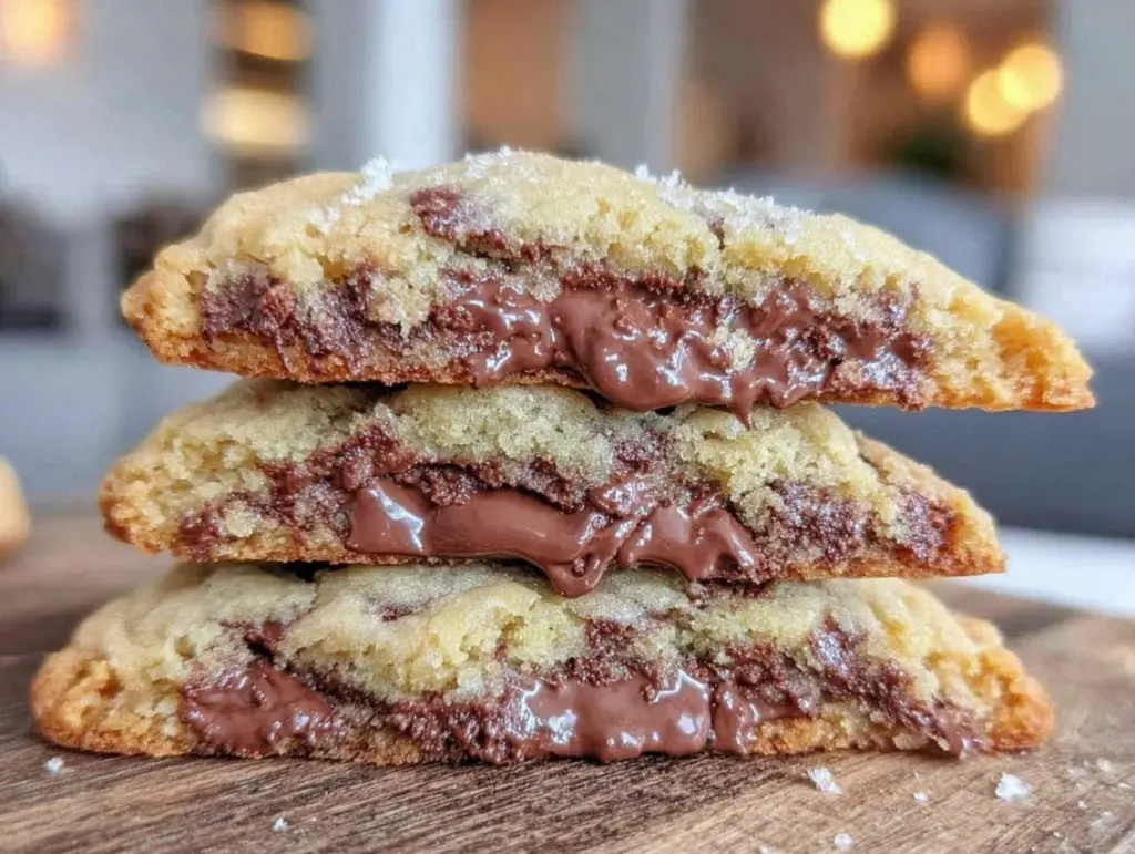 thick levain-style chewy chocolate chip cookies - featured image