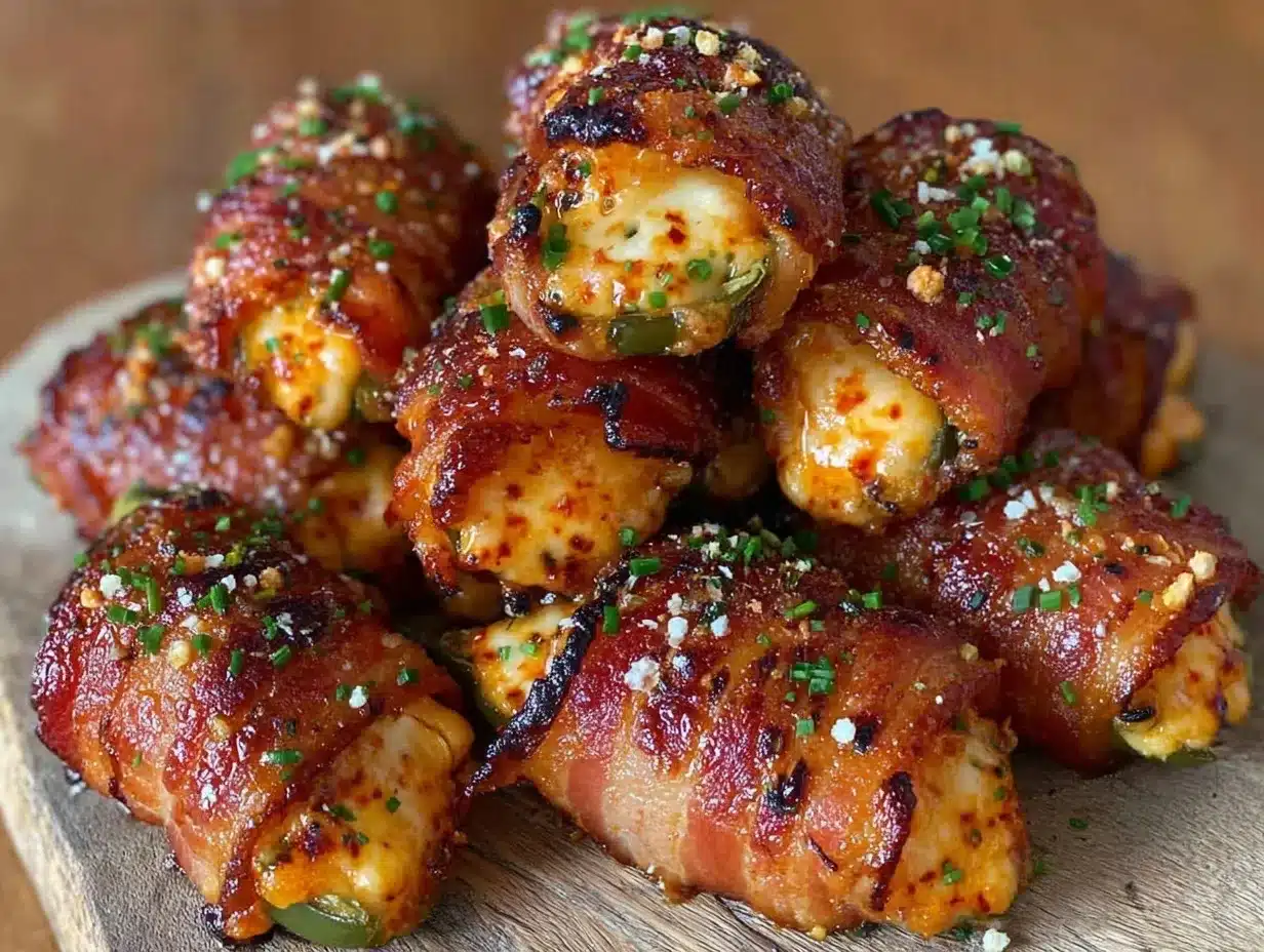 bacon-wrapped jalapeño poppers preparation steps