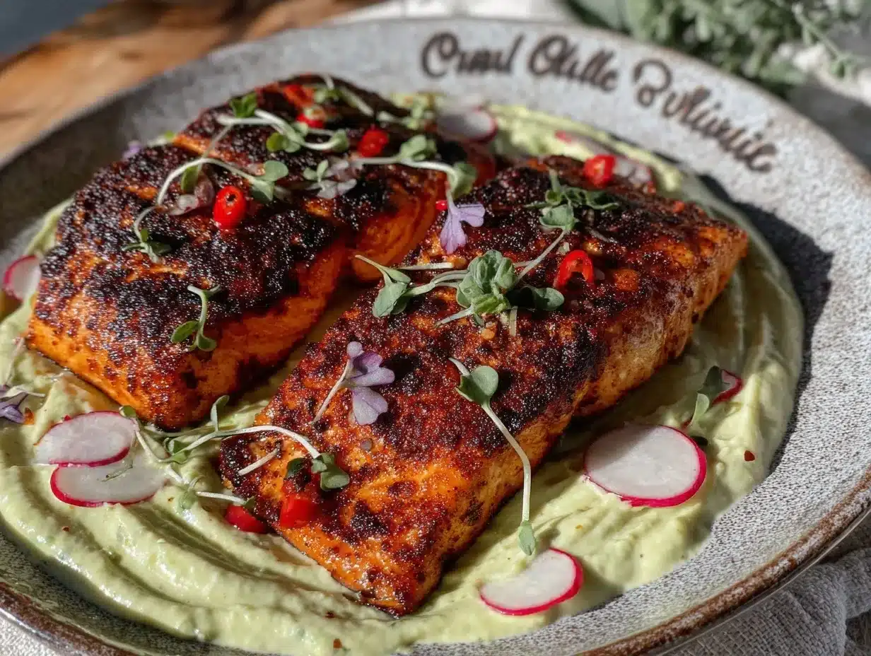 blackened salmon recipe preparation steps