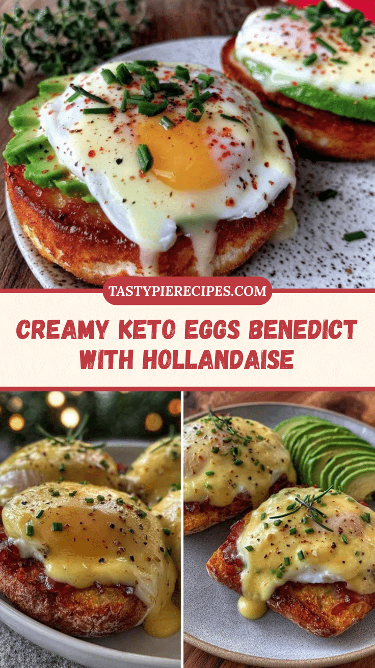 creamy keto eggs benedict recipe