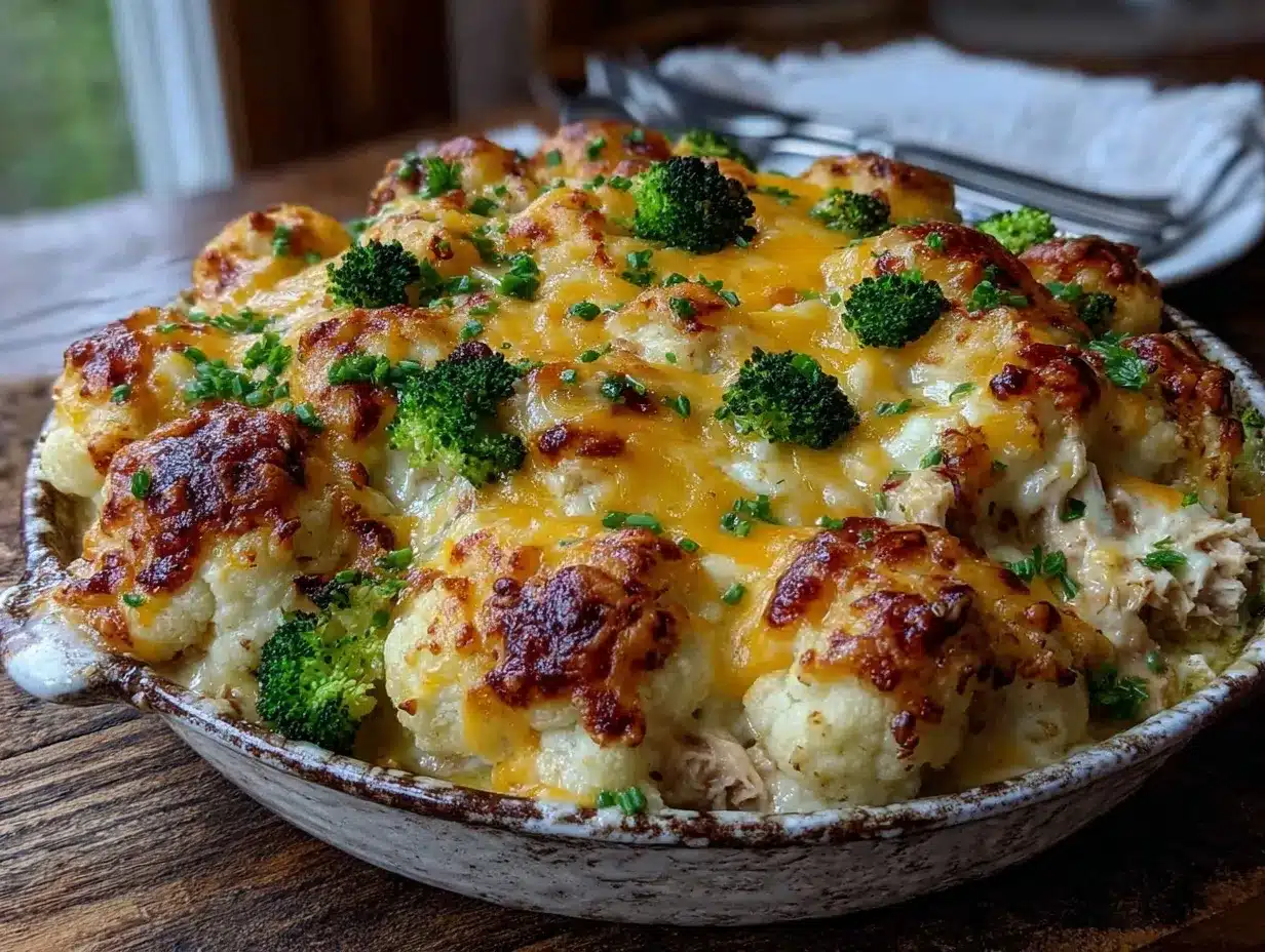 creamy keto tuna casserole preparation steps