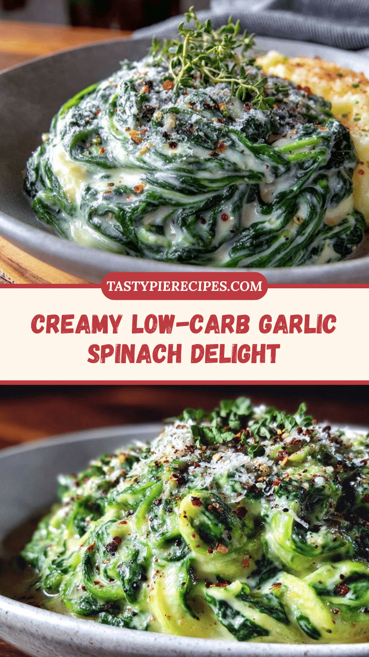 creamy low-carb creamed spinach recipe