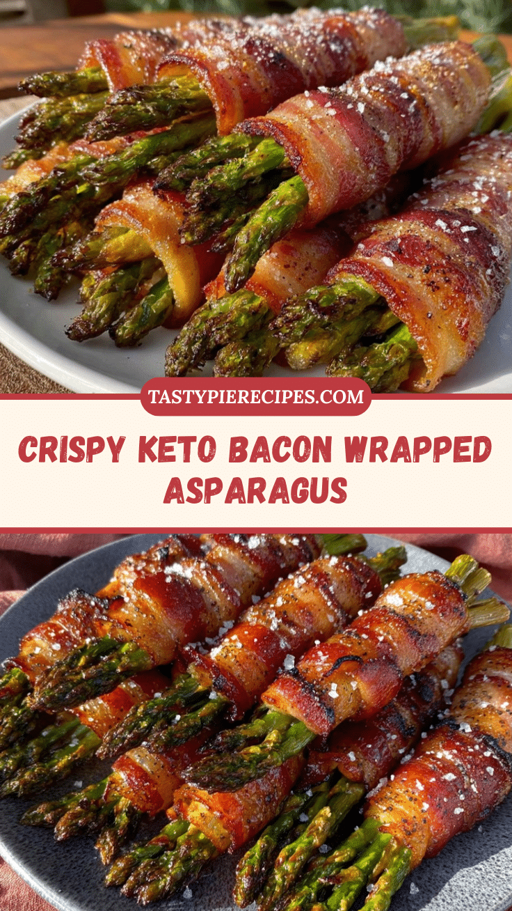 crispy keto bacon-wrapped asparagus recipe