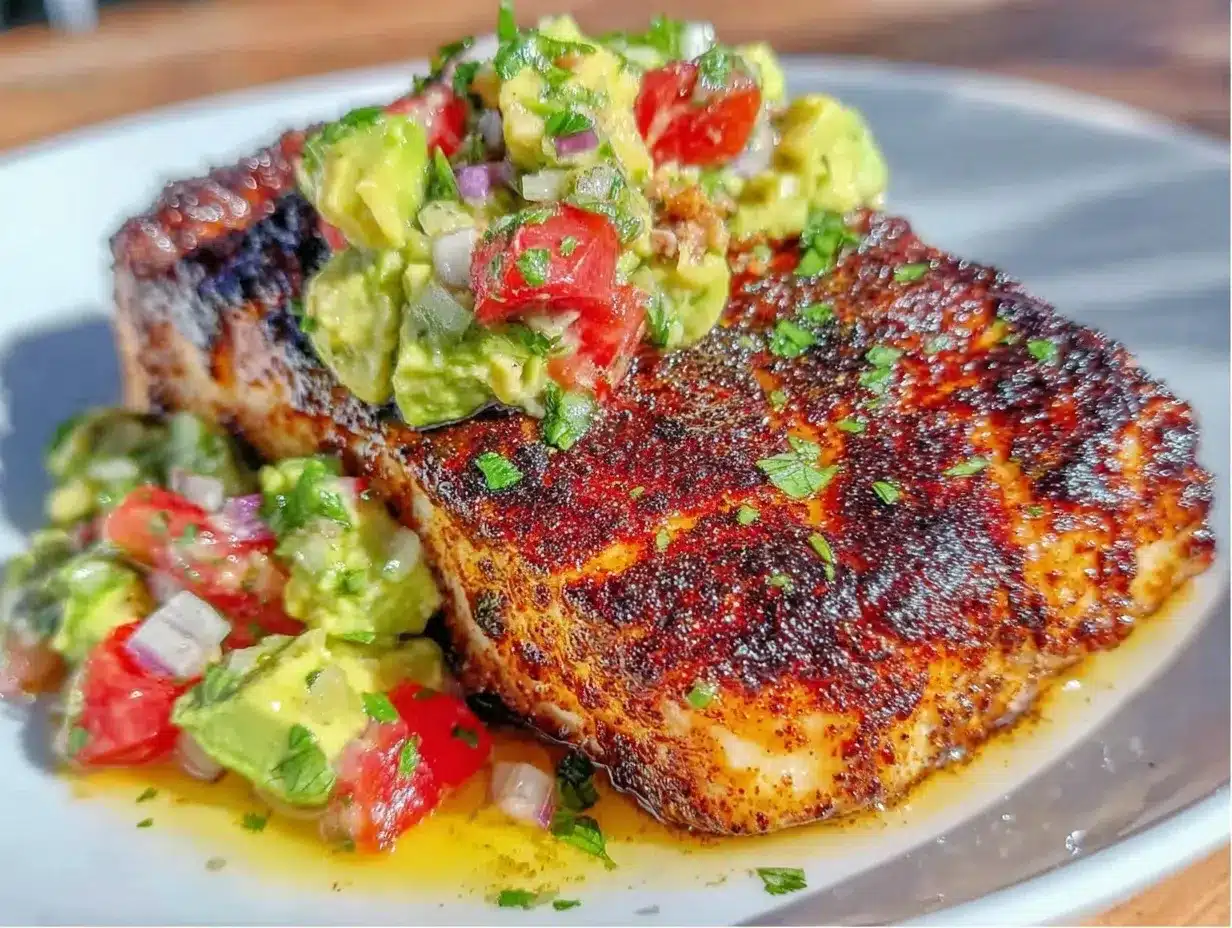 crispy keto blackened mahi mahi preparation steps