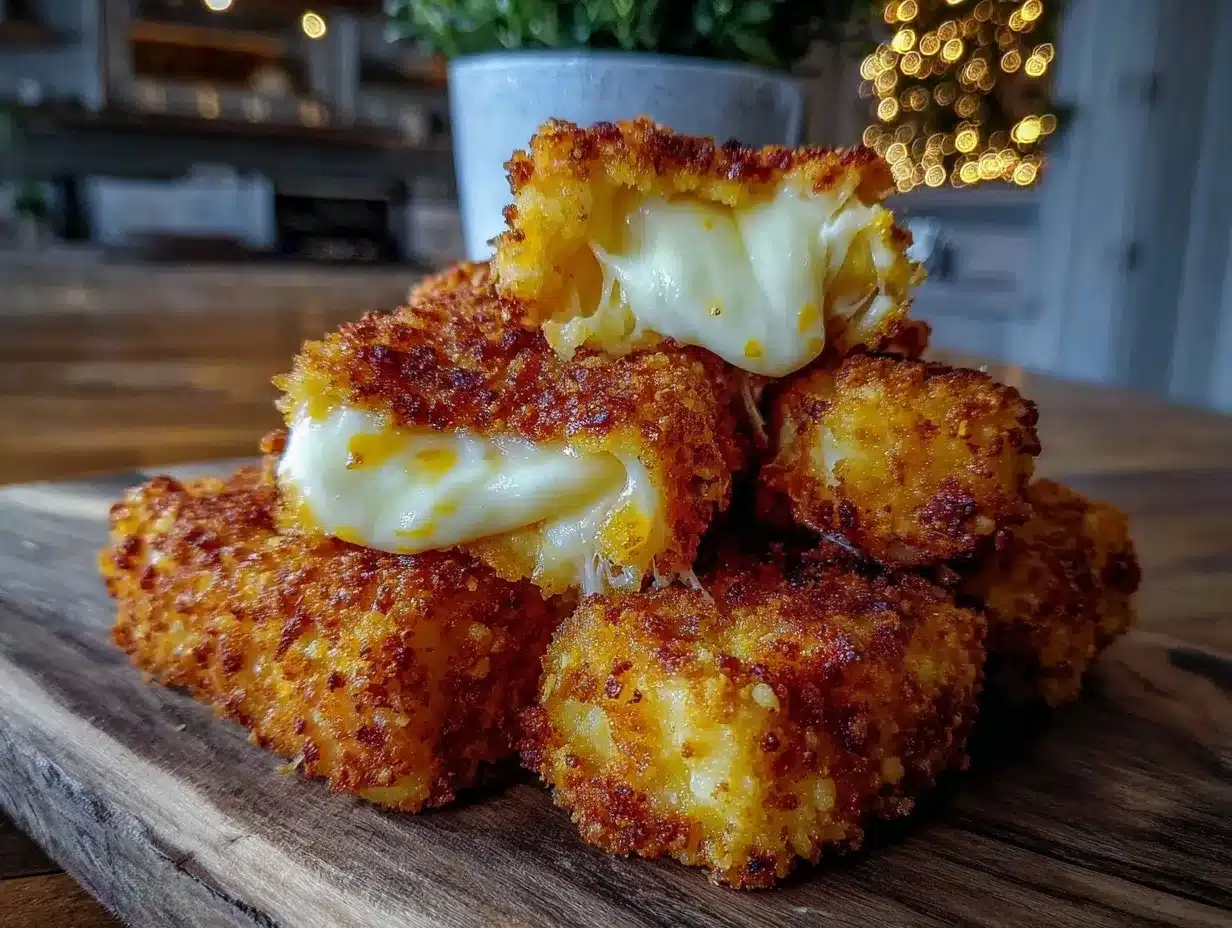 crispy keto mozzarella sticks preparation steps