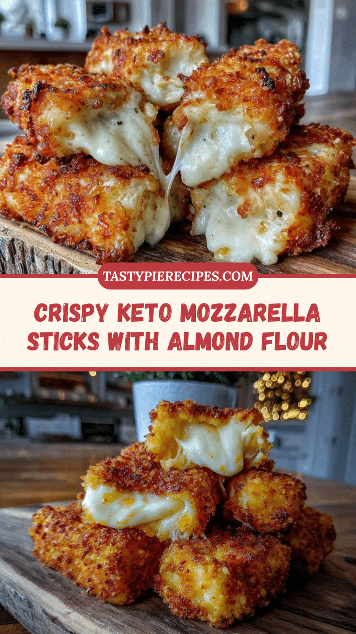 crispy keto mozzarella sticks recipe