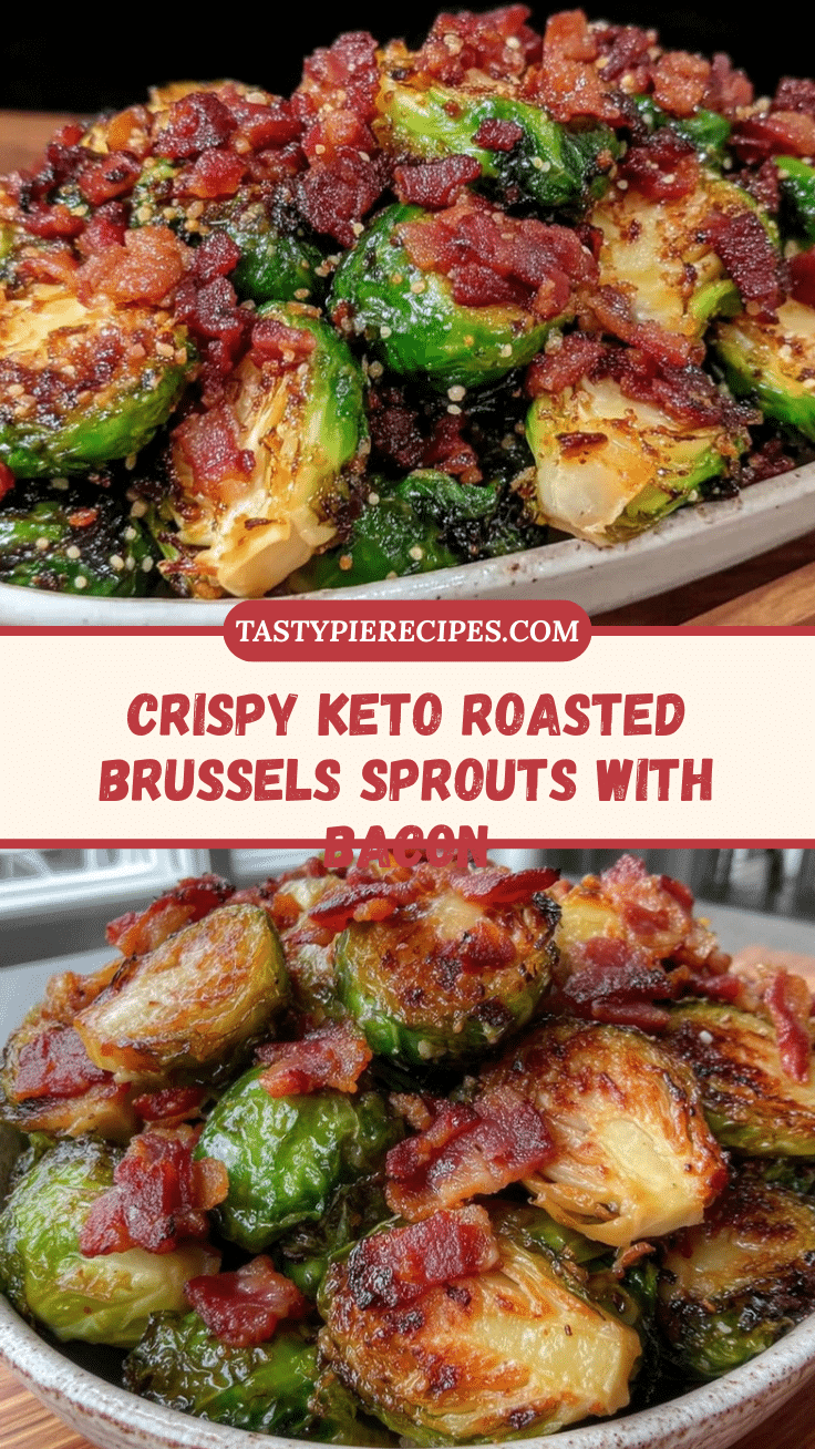 crispy keto roasted brussels sprouts with bacon recipe