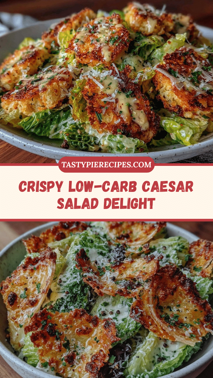 crispy low-carb caesar salad recipe