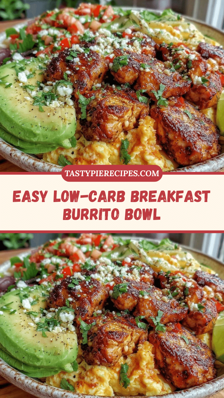 easy low-carb breakfast burrito bowl recipe
