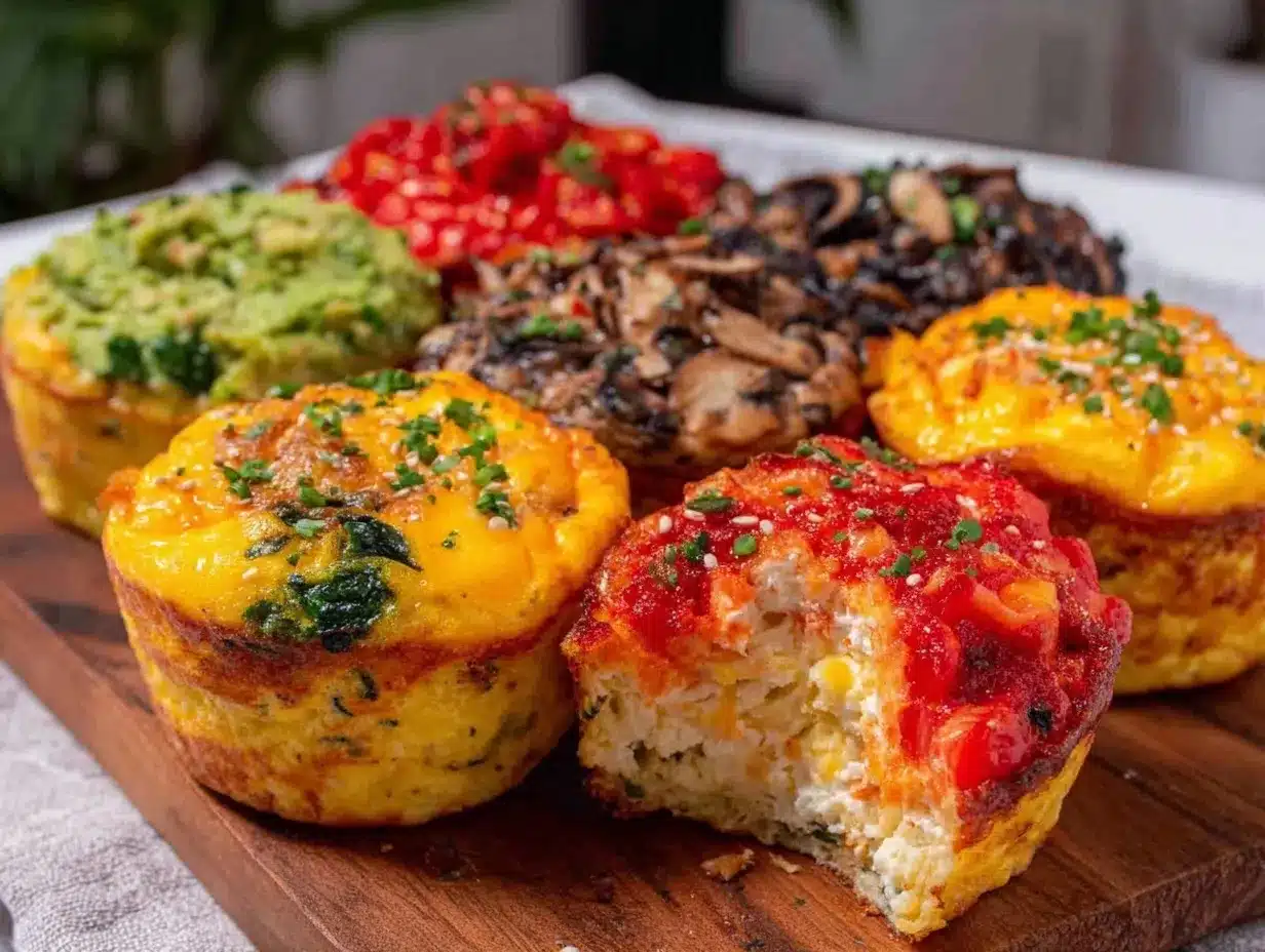 easy low-carb egg muffins preparation steps