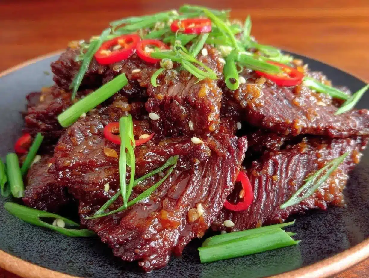 easy low-carb mongolian beef preparation steps