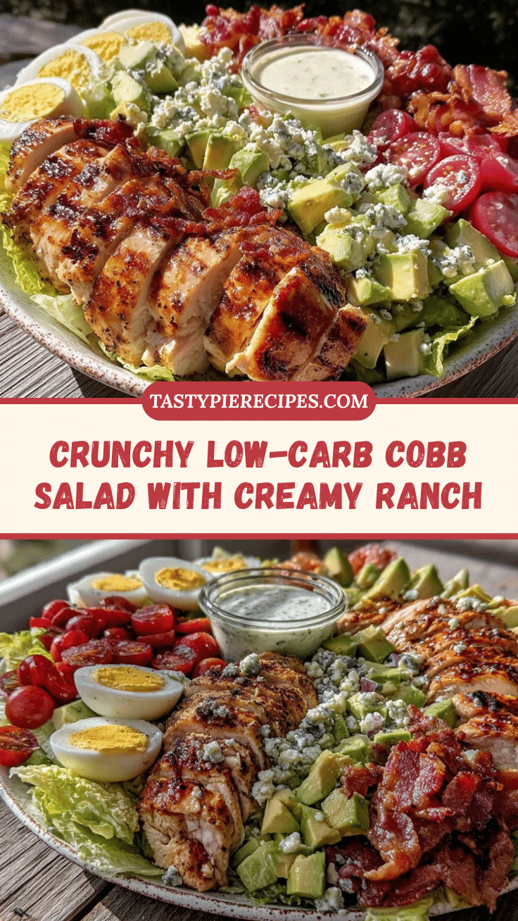 fresh low-carb Cobb salad recipe