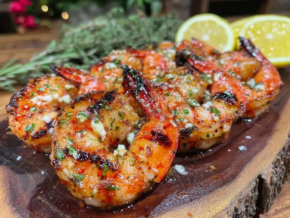 grilled shrimp skewers preparation steps