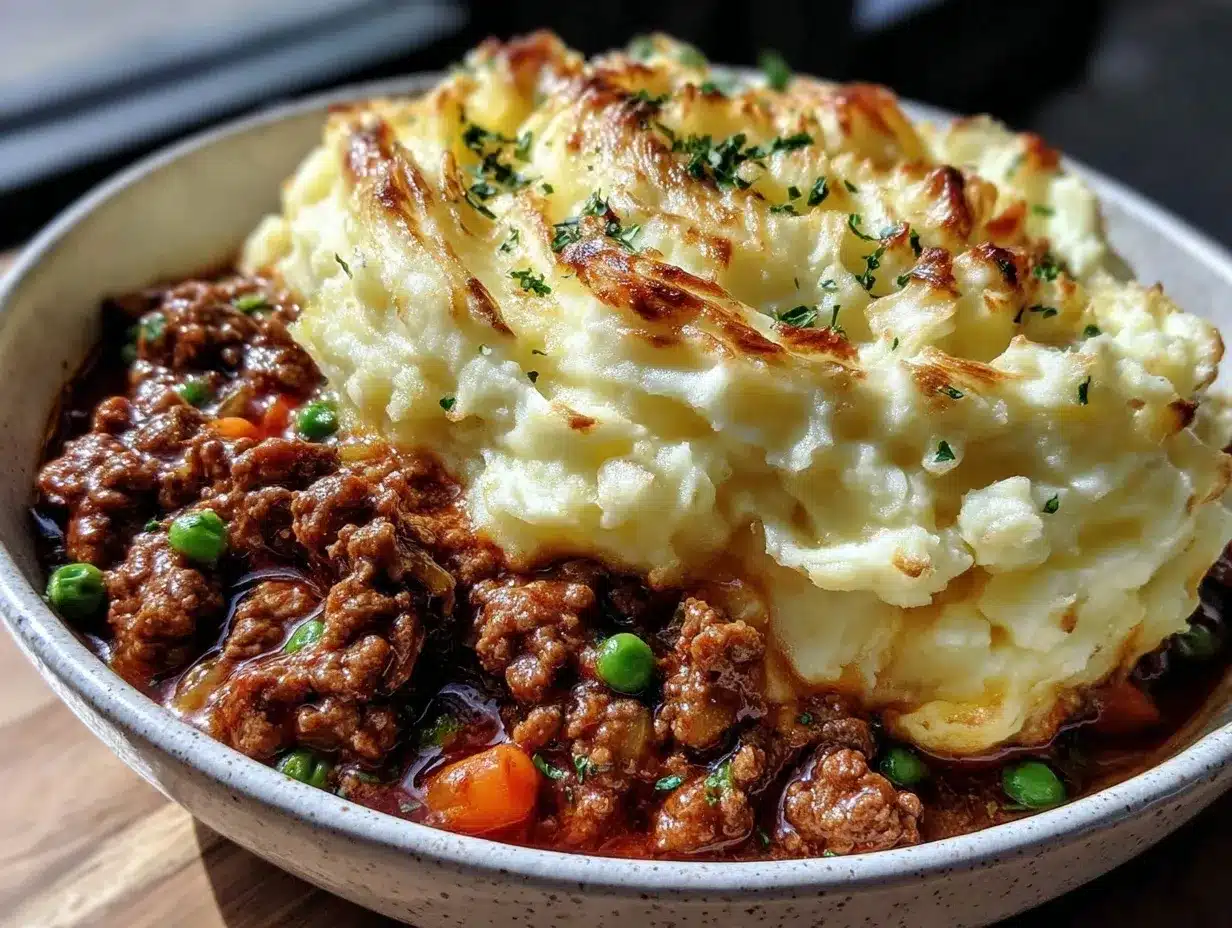 healthy keto shepherds pie preparation steps
